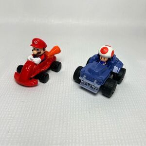 2 Pc 2022 Mario Kart McDonald Happy Meal Toys Mario & Toad